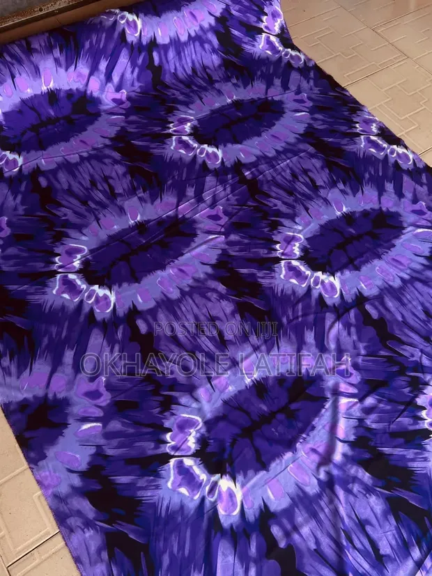 Vintage Nija Made Wears Fabrics - Velvet Lace & Velvet - 1