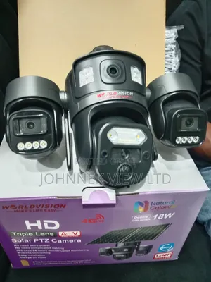 Ubox Pro 3-Lens CCTV Camera