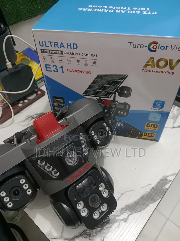 Eseecloud 3-Lens CCTV Camera - 1