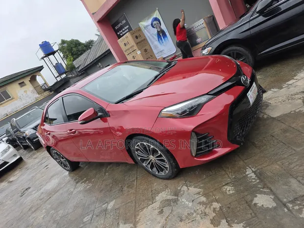 2016 Toyota Corolla S Plus Sedan - Red - 1