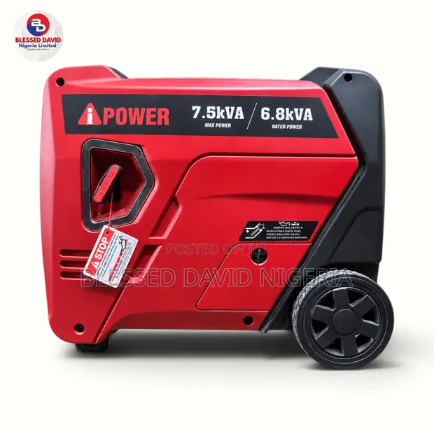 iPower A13800iS 6.8kVA/7.5kVA Quiet Petrol Inverter Generator - 1