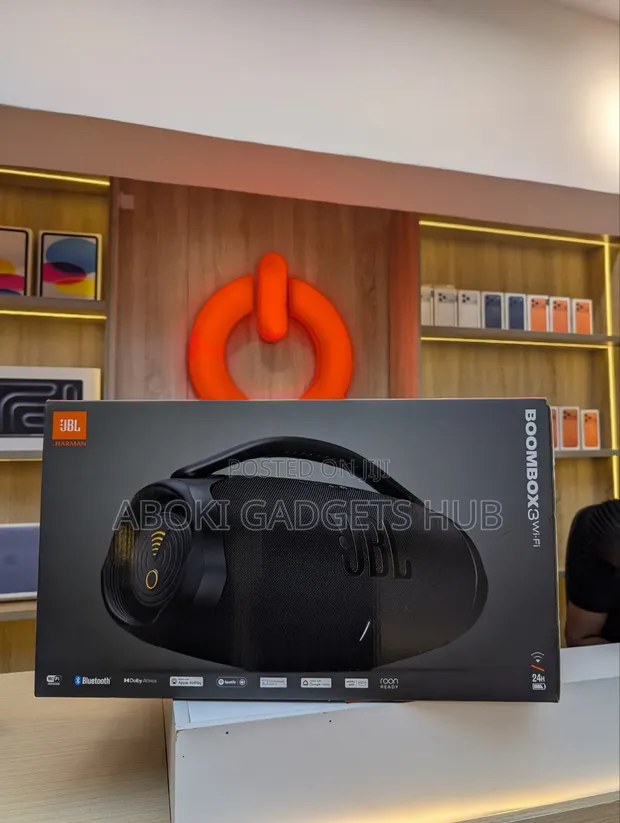 JBL Boombox 3 Wi-Fi Mai Saurara - 1