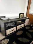 Home Interiors TV Stand - Black - 3