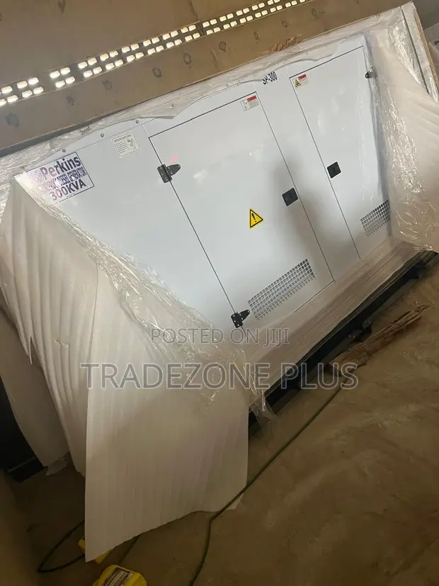 Perkins 300kVA Soundproof Diesel Generator - 1