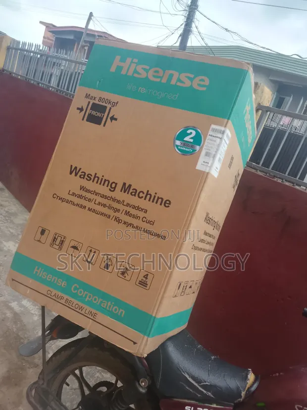 Hisense 9KG Top Load Washing Machine - Brand New - 1