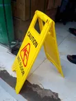 Caution Wet Floor Safety Sign - 2