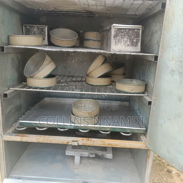 Charcoal and Gas Double Oven - 4 Deck - 1