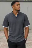 Men's Polo Shirt - Red, Size L - 2