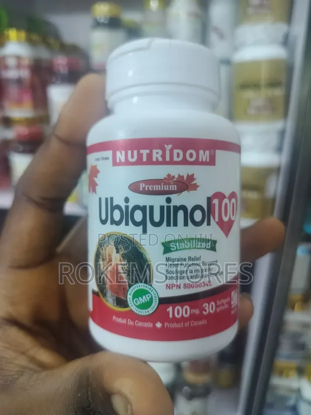 Ubiquinol 100mg Softgels - Heart & Migraine Support - 1