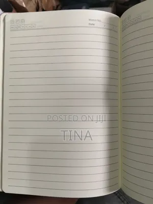 Fancy Leather Notebook - Pink, B5