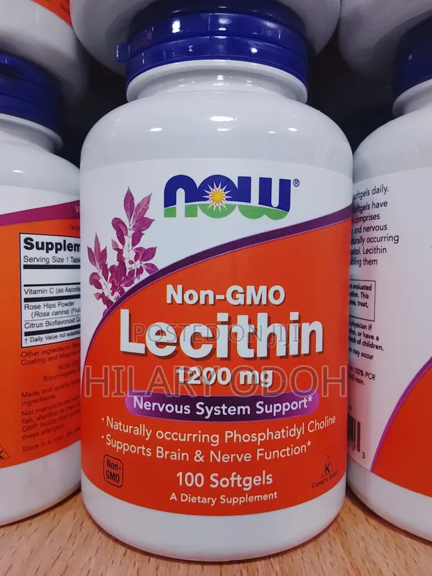 NOW Foods Lecithin 1200mg Softgels - 1