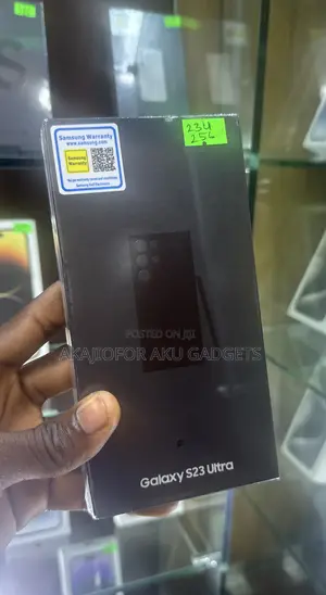 New Samsung Galaxy S23 Ultra 256GB Black