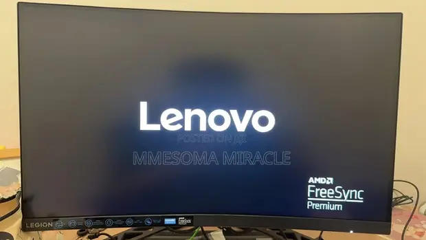Lenovo Legion R27fc-30 27" Curved Gaming Monitor - 1