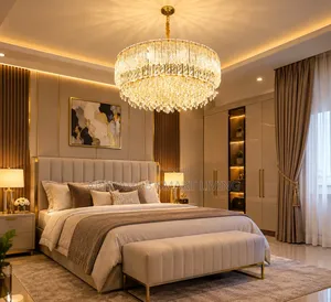 Modern Crystal Dining Room Chandelier Fixture