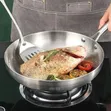 Stainless Steel Uncoated Nonstick Frypan 26cm - 2