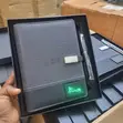 Rechargeable Executive Diary Notebook with LED Light & Pen - 1