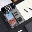 Rechargeable Executive Diary Notebook with LED Light & Pen - 2