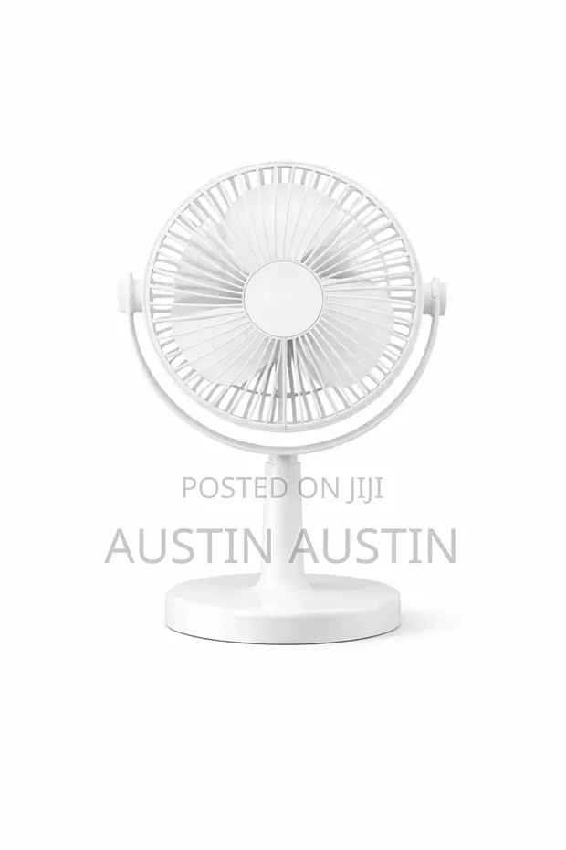 Rechargeable Desk Table Fan - 1