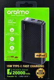Oraimo Traveler 15 Power Bank 20000mAh 15W - 1
