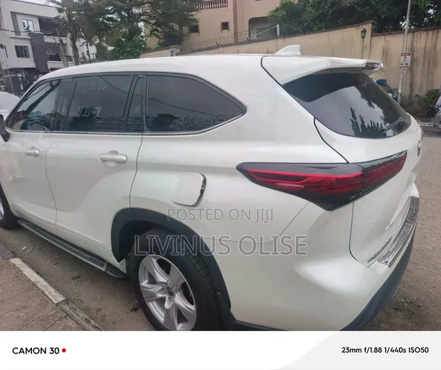 Toyota Highlander 2020 White - 1