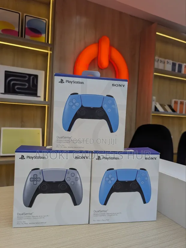 PS5 DualSense Wireless Controller (Blue/Grey) - 1