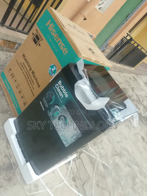Hisense 9KG Top Loader Washing Machine - Brand New - 1