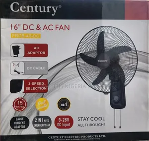 Century AC/DC 2-in-1 Emergency Fan