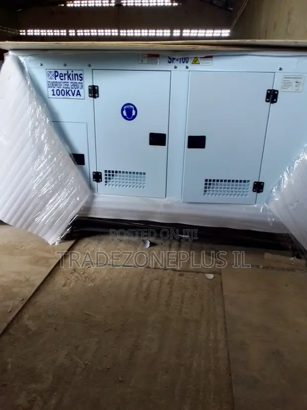 Perkins 100KVA Soundproof Diesel Generator - 1