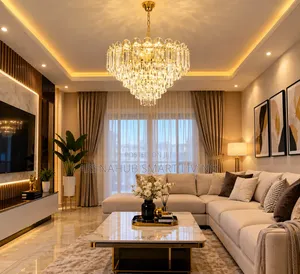 Gold Nordic Luxury Crystal Chandelier 2025