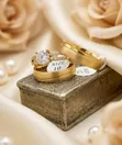 Fashion Jewelry Wedding Band - Stainless Steel - 2