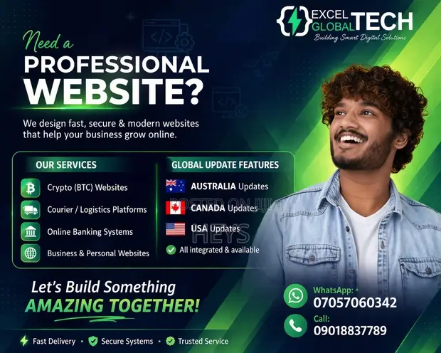 Professional Business Website Design - Mobile Friendly - 1