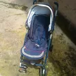 Baby Luxe Stroller/Pram Mai Hannun Kafa (Navy Blue) - 2