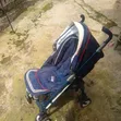 Baby Luxe Stroller/Pram Mai Hannun Kafa (Navy Blue) - 3