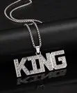 KING Rhinestone Statement Necklace - 3