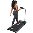King Foldable Electric Treadmill don Gida da Ofis - 1