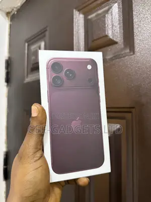 Sabon Apple iPhone 18 Pro Max 512GB Burgundy