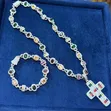 Iced Out Zirconia Launi Sarkar/ Pendant/ Bracelet - 2