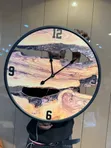 Deco Luxury Quality Wall Clock - Black - 1