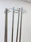 4-Arm Stainless Steel IV Drip Stand - 5