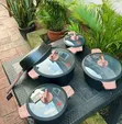 Black UCC LIFE 13-Piece Granite Non-Stick Cookware Set - 2