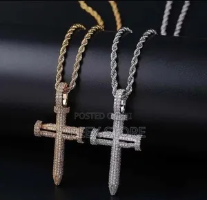 Twist Chain with Pendant - Gold/Silver