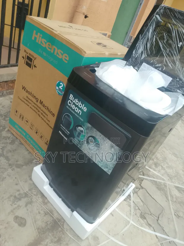 Hisense 9KG Top Load Automatic Washing Machine - Brand New - 1