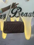 Chanel Shoulder Bag - Burgundy Leather - 2