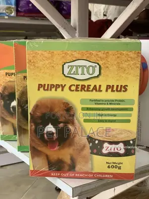 Zito Puppy Cereal Plus - Brand New