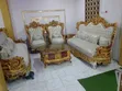 Royal Sofa Set Mai Zama 8 Tare Da Center Table & 2 Stools - 2