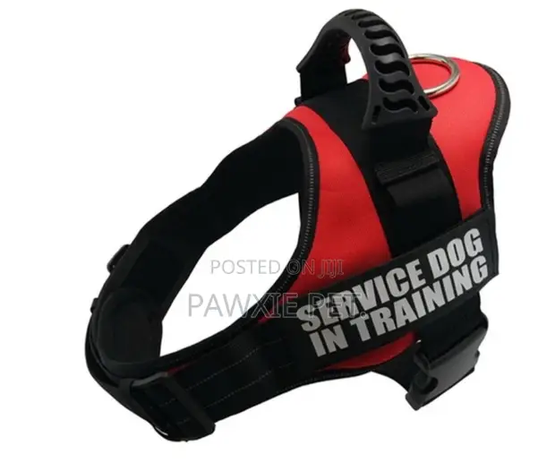 Heavy Duty Service Dog Harness with Silicone Handle - XS - 1
