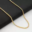 Square Pearl Luxury Chain - 18K Gold Finish - 2