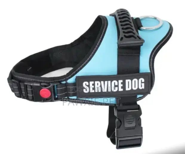 Heavy Duty Service Dog Harness with Silicone Handle - XS - 1