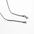 Twist Luxe Unisex Luxury Silver Chain - 1