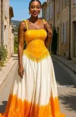 Adire Gown - Classy & Girly - 1